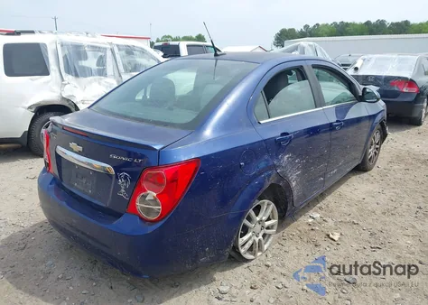2013 Chevrolet Sonic Lt из США, поврежденный, VIN 1G1JC5SH3D4236600